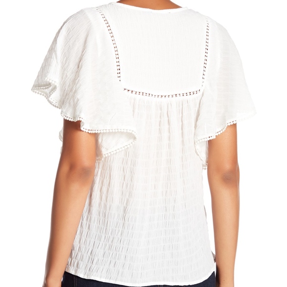 Dotted Trim Top - Picture 2 of 7